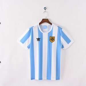 1978 Argentina Home Retro Football Jersey