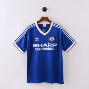 1982/83 Manchester United Away Retro Football Jersey