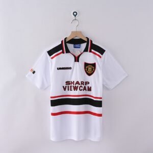 1989/99 Manchester United Away Retro Football Jersey