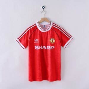 1991/92 Manchester United Home Retro Football Jersey
