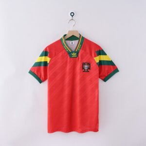 1992 Portugal Home Retro Football Jersey