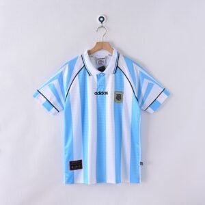 1996/97 Argentina Home Retro Football Jersey