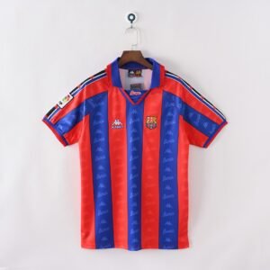 1996/97 Barcelona Home Retro Football Jersey