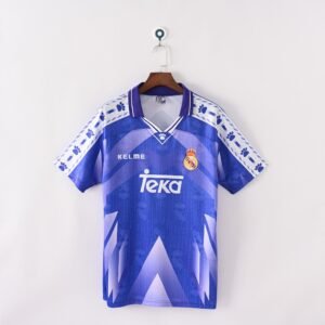 1996/97 Real Madrid Away Retro Football Jersey