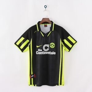 1996 Borussia Dortmund Away Retro Football Jersey