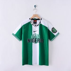 1996 Nigeria Home Retro Football Jersey