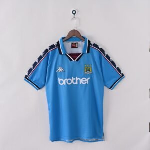 1997/98 Manchester City Home Retro Football Jersey