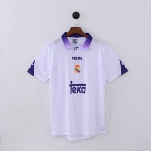1997/98 Real Madrid Home Retro Football Jersey