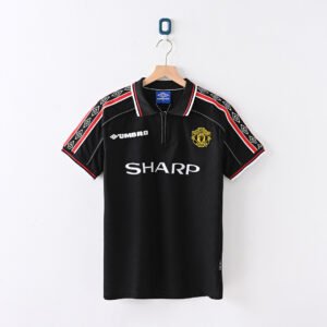 1998/99 Manchester United Away Retro Football Jersey