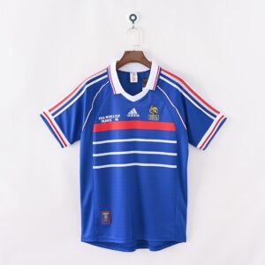 1998 France Home Retro Football Jersey