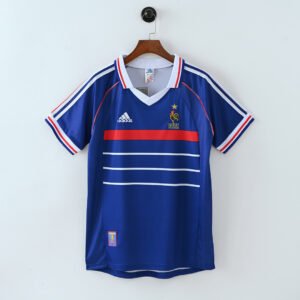 1998 France Home Retro Football Jersey