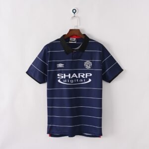 1999/00 Manchester United Away Retro Football Jersey