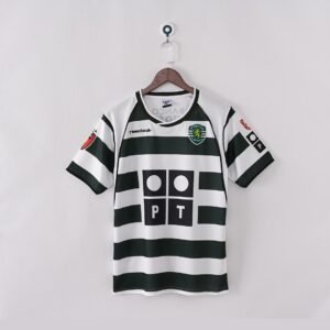 2001/03 Lisbon Home Retro Football Jersey