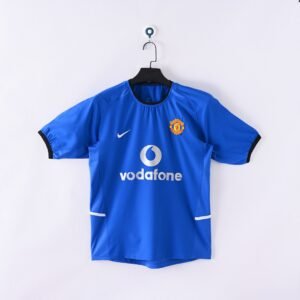 2002/04 Manchester United Away Retro Football Jersey