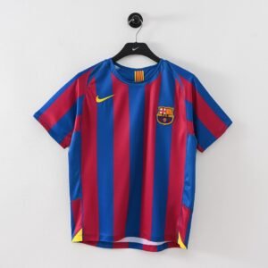 2005/06 Barcelona Home Retro Football Jersey