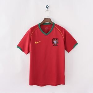 2006 Portugal Home Retro Football Jersey