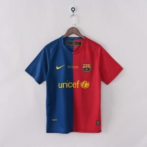 2008/09 Barcelona Home Retro Football Jersey