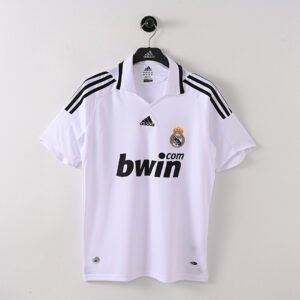 2008/09 Real Madrid Home Retro Football Jersey