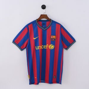 2009/10 Barcelona Home Retro Football Jersey