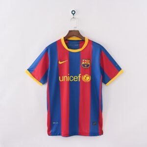 2010/11 Barcelona Home Retro Football Jersey