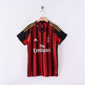 2013/14 AC Home Retro Football Jersey