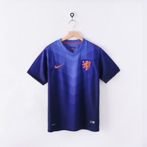 2014 Netherlands Away Retro Football Jersey