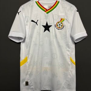 25Ghana Home Football Jersey