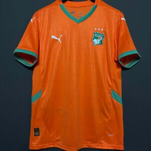 25Ivory Coast Home Football Jersey