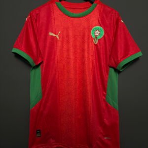 25Morocco Home Football Jersey
