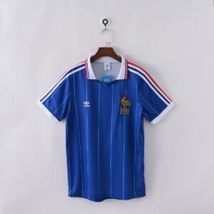 1982 France Home Retro Football Jersey