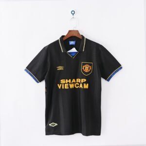1993/94 Manchester United Away Retro Football Jersey