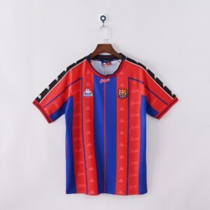 1996/97 Barcelona Home Retro Football Jersey
