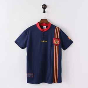 1996 Spain Away Retro Football Jersey