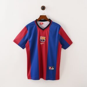 1998/99 Barcelona Home Retro Football Jersey