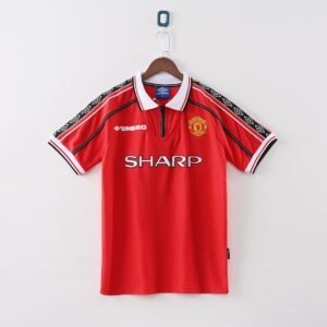 1998/99 Manchester United Home Retro Football Jersey
