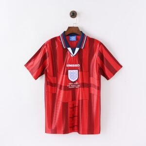 1998 England Away Retro Football Jersey