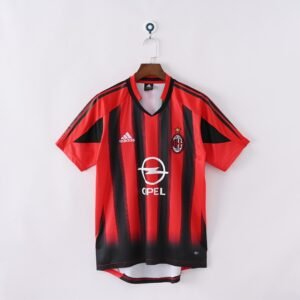 2004/05 AC Home Retro Football Jersey