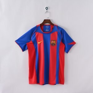 2004/05 Barcelona Home Retro Football Jersey