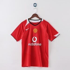 2004/06 Manchester United Home Retro Football Jersey