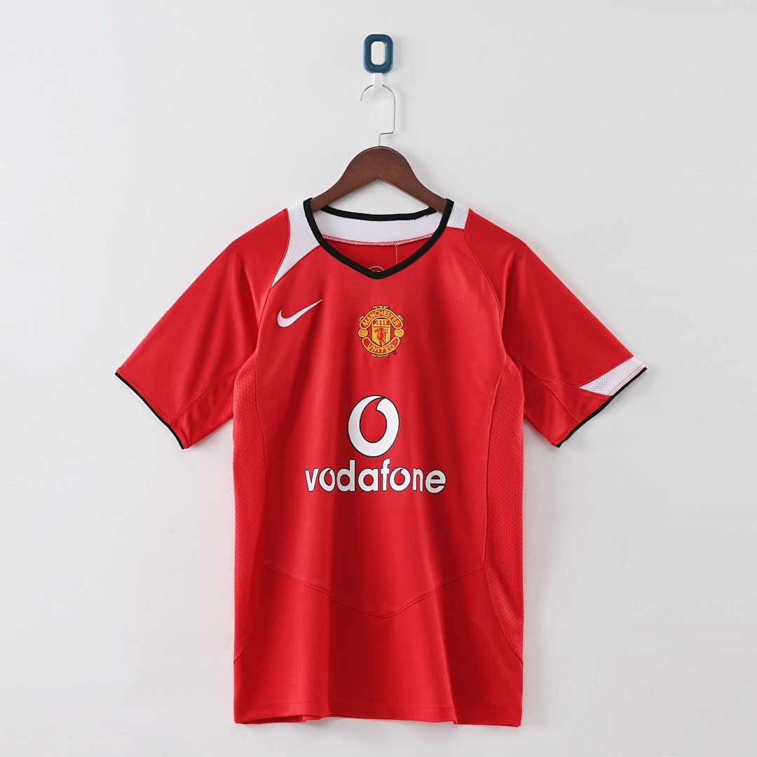 2004/06 Manchester United Home Retro Football Jersey