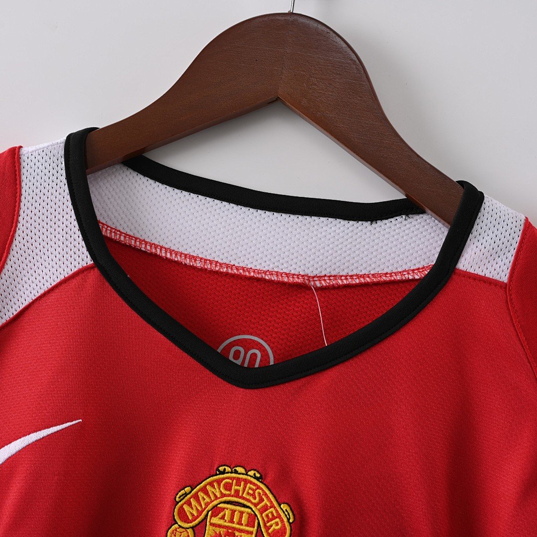 2004/06 Manchester United Home Retro Football Jersey
