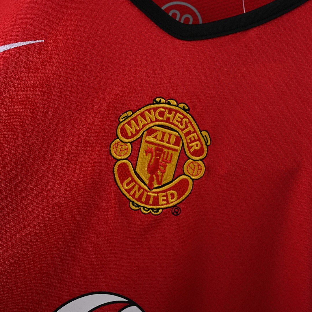 2004/06 Manchester United Home Retro Football Jersey