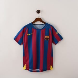 2005/06 Barcelona Home Retro Football Jersey