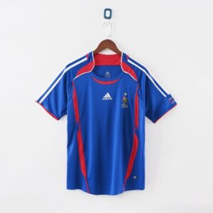 2006/07 France Home Retro Football Jersey
