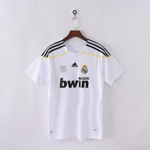 2009/10 Real Madrid Home Retro Football Jersey