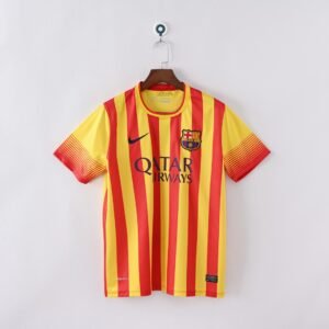 2013/14 Barcelona Away Retro Football Jersey