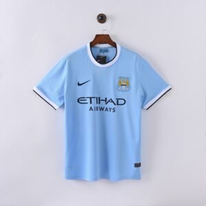 2013/14 Manchester City Home Retro Football Jersey