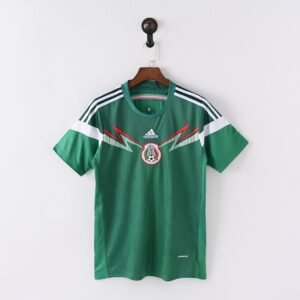 2014 Mexico Home Retro Football Jersey