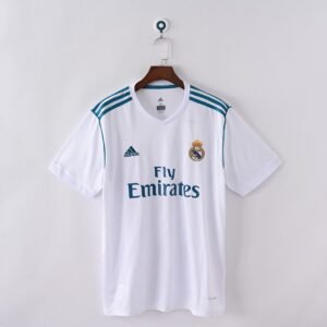2017/18 Real Madrid Home Retro Football Jersey