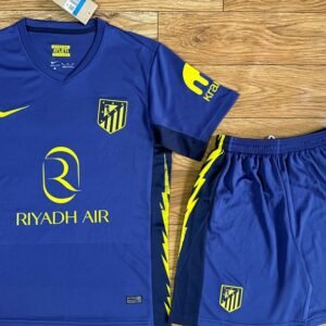2025/26 Atletico Madrid Away Adult Jersey & Shorts Sets Football Jersey